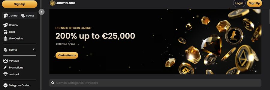 lucky block - casino en ligne cypto